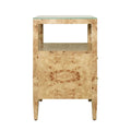 Daisy Burl Side Table back view