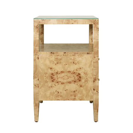 Daisy Burl Side Table back view