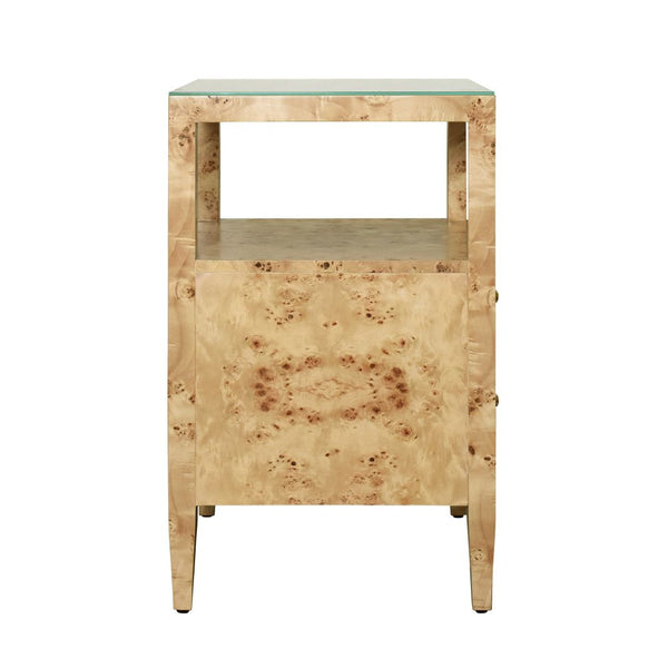 Daisy Burl Side Table back view