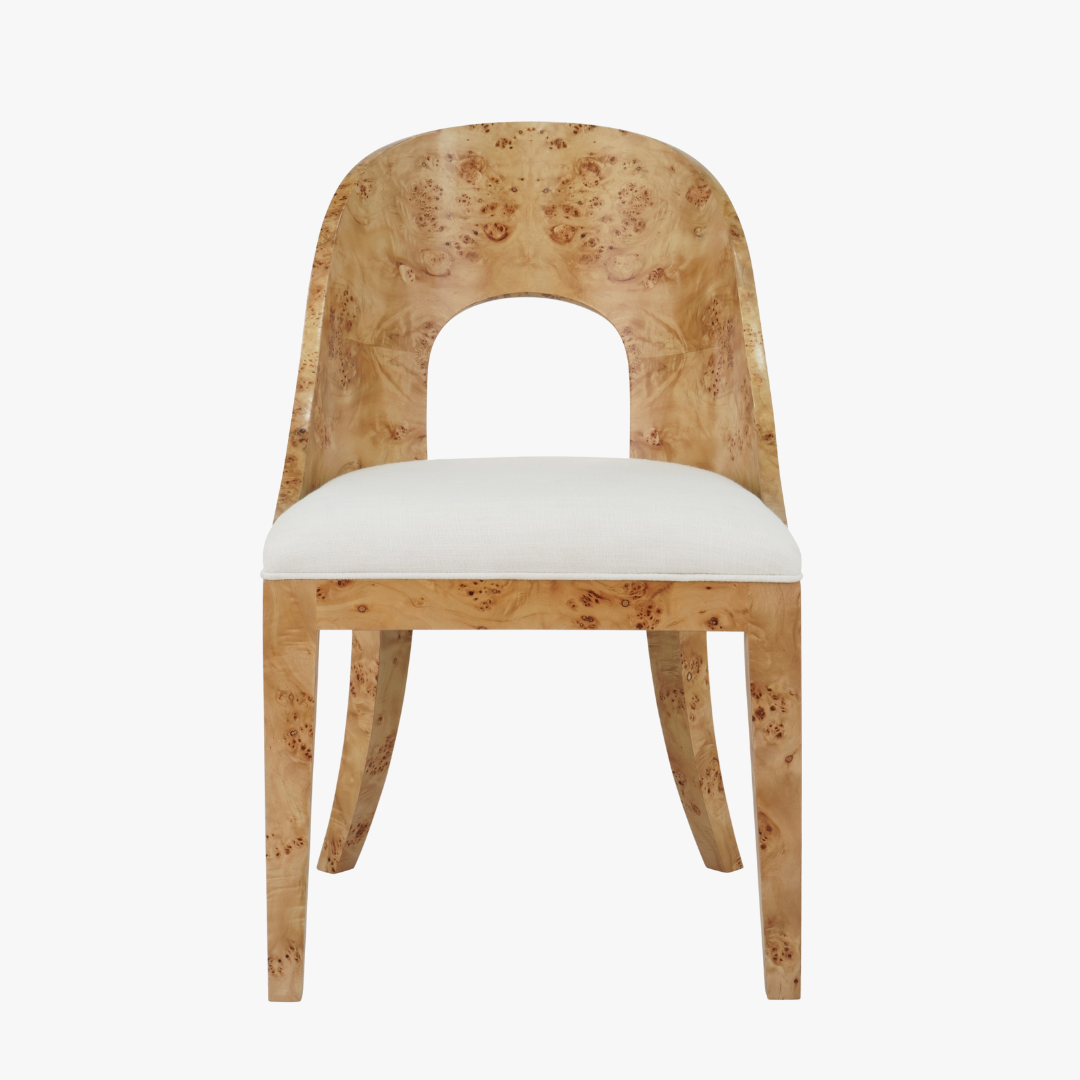 Radcliffe Burl Chair by Dear Keaton