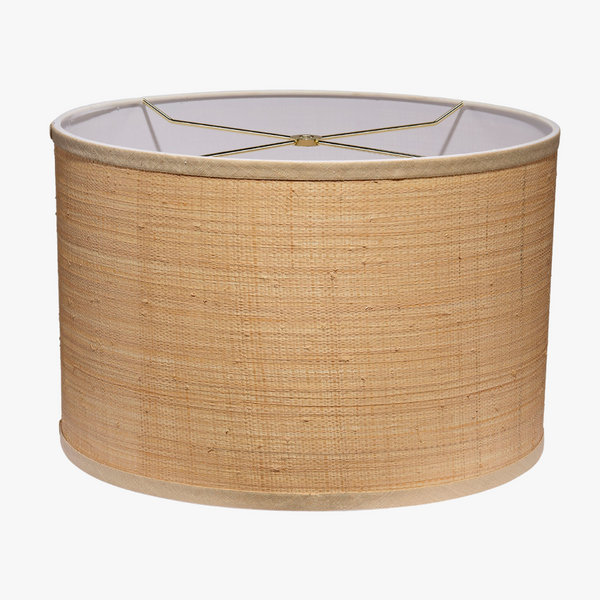 Raffia Drum Lamp Shade