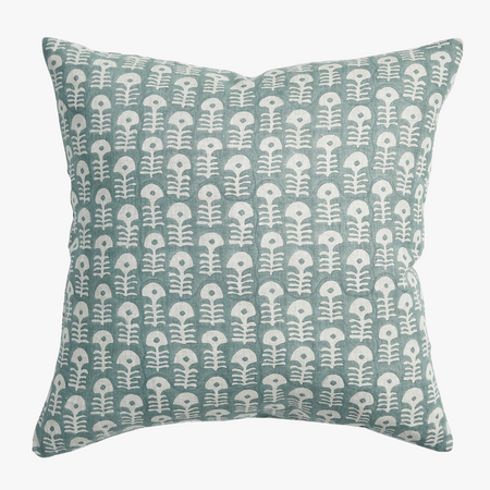 Raj Celadon Pillow Cover