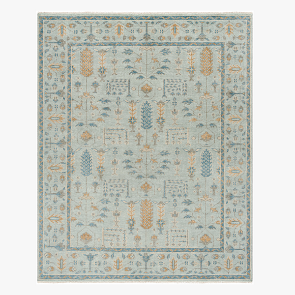 Ranier Rug - Hand Knotted Wool Rugs - Dear Keaton