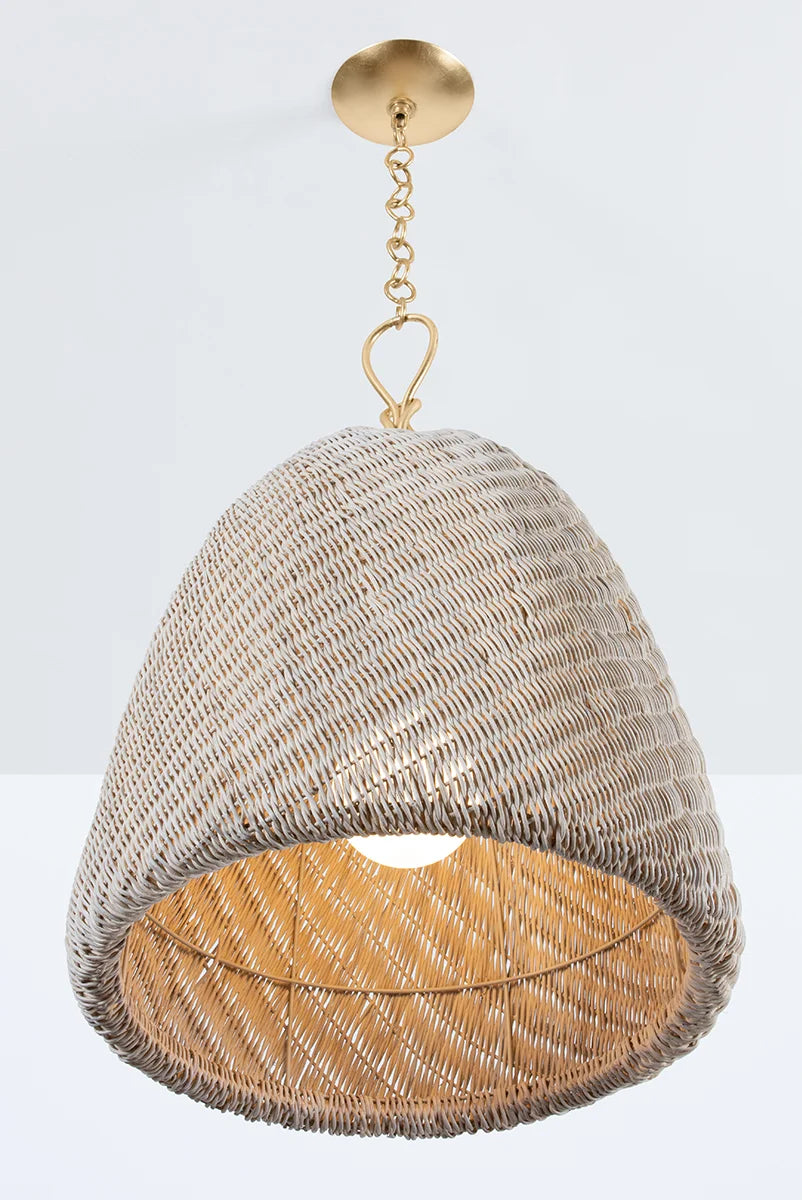 Reina Rattan Pendant from Becki Owens