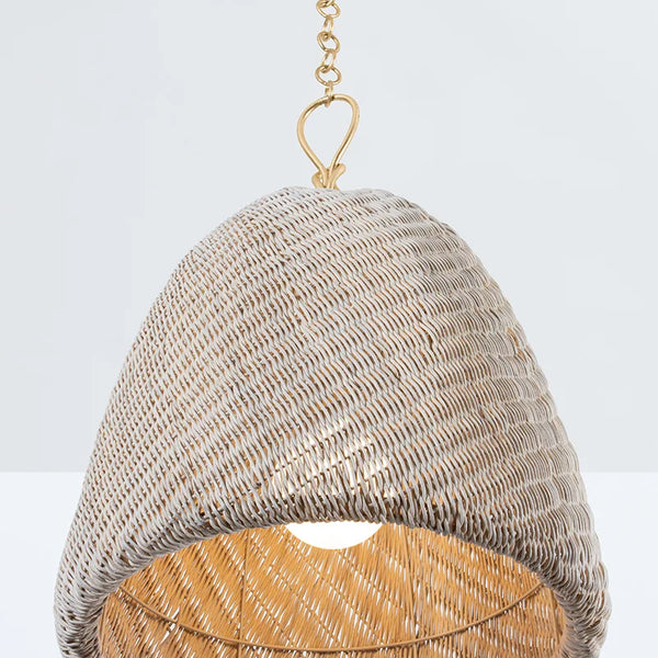 Reina Rattan Pendant from Becki Owens