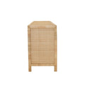 Rhodes Rattan Four Door Buffet side view