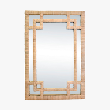Rhodes Rattan Wall Mirror