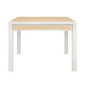 Roland  Game Table - white matte lacquer legs