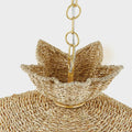 Solie Woven Pendant - Top closeup