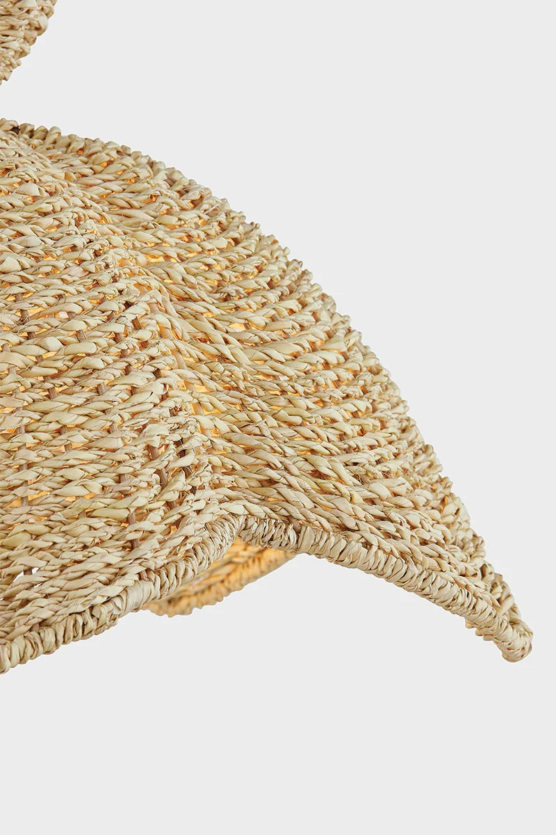 Solie Woven Pendant - Texture closeup