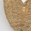 Solie Woven Wall Sconce - Woven Palm Leaves