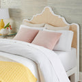 Valentina Queen Size Grasscloth Bed