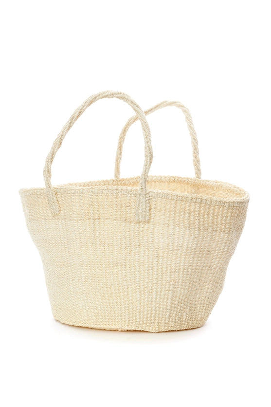 Sag Harbor Ivory Sisal Tote - beach bag