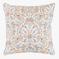 Sanibel Shell Collage Pillow - multicolor
