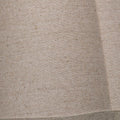 Scalloped Natural Linen Lamp Shade closeup