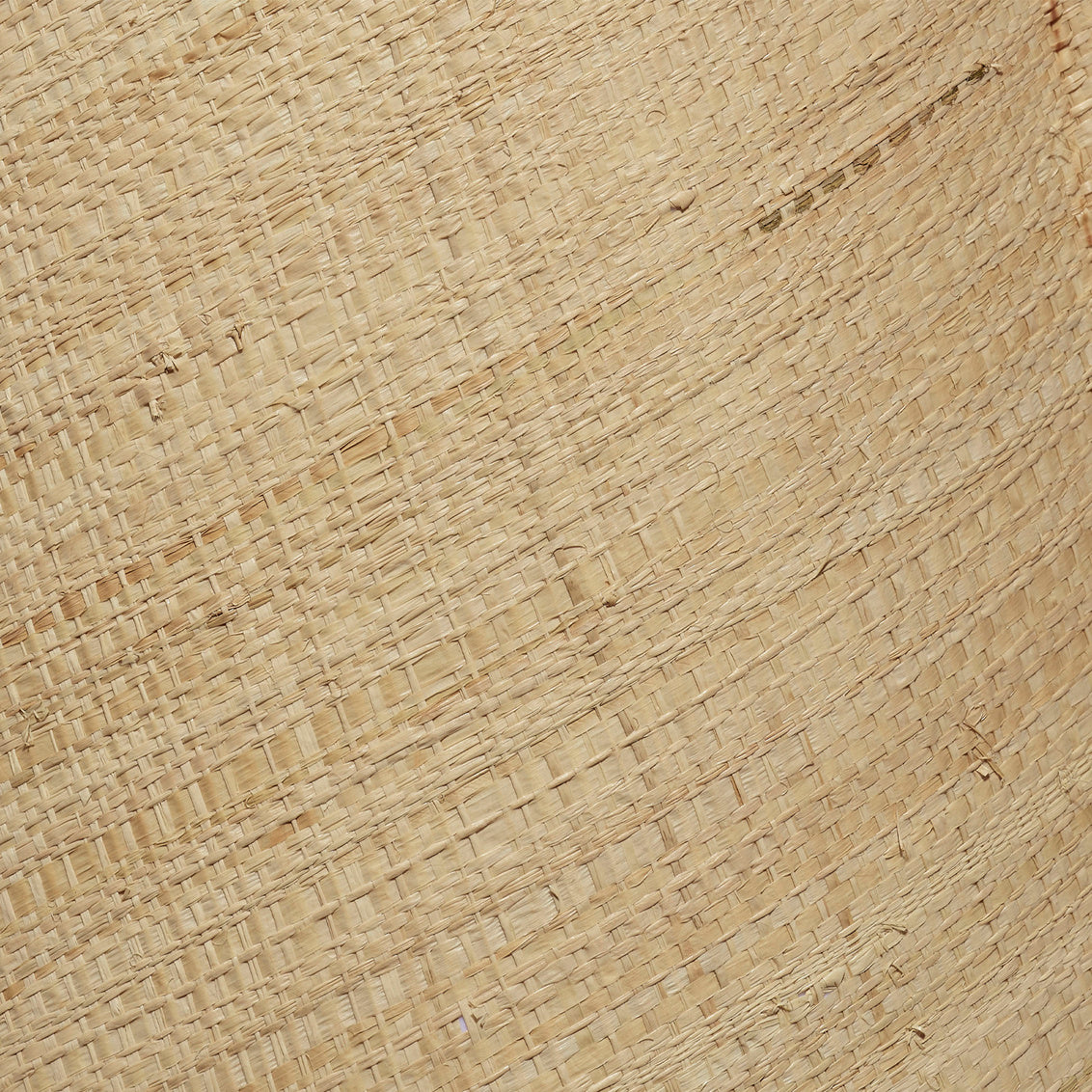 Scalloped Raffia Lamp Shade texture closeup