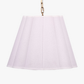 Scalloped White Pendant Light