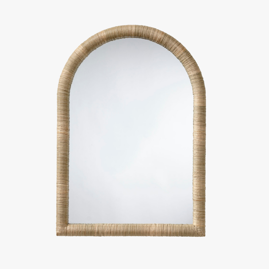 Seagrass Arch Mirror