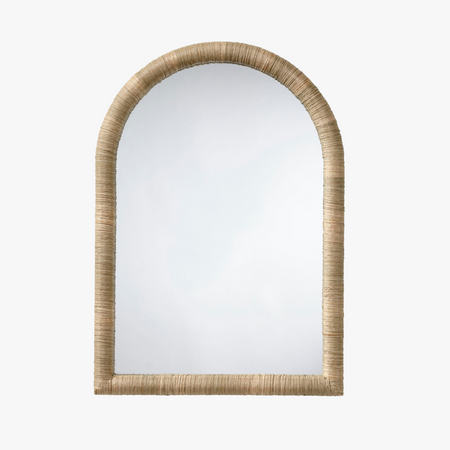Seagrass Arch Mirror