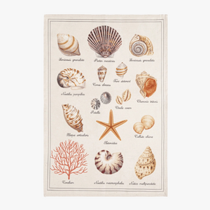 Seashells Tea Towel