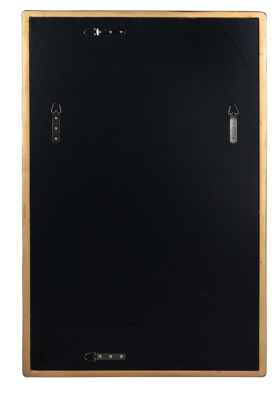 Seaside Mirror back view - D Rings