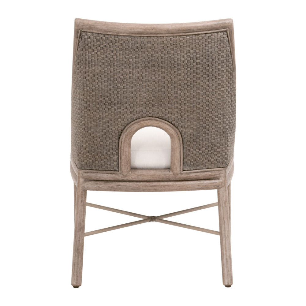 Set of Two Alberhill Dining Chairs - cutout back view