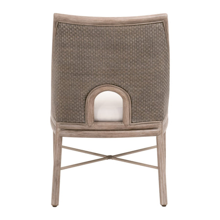 Set of Two Alberhill Dining Chairs - cutout back view