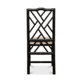 Set of Two Crosby Black Side Chairs back view