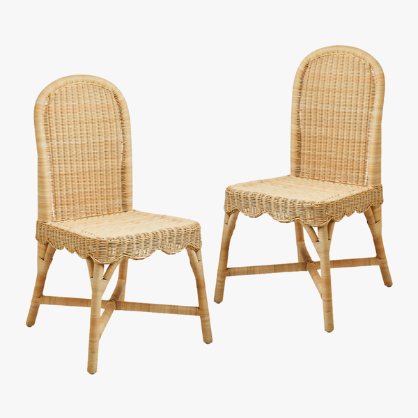 Set of Two Linton Side Chairs - designer Amanda Lindroth