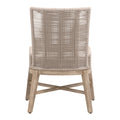 Set of Two Oasis Woven Rope Dining Chairs - Back Pattern