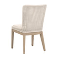 Set of Two Sullivan Teak Outdoor Chairs - mesh rope back