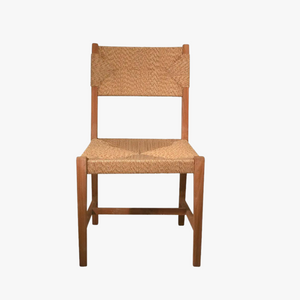 Set of Two Malabar Teak Dining Chairs