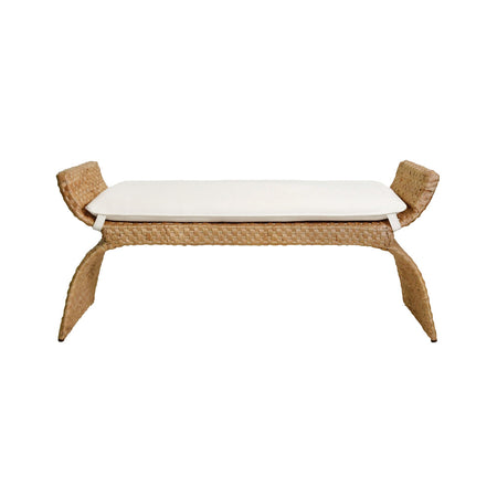 Seychelles Bench from Dear Keaton - Woven Water Hyacinth