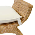 Seychelles Bench - Woven Water Hyacinth