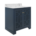 Sheffield Navy Fretwork Vanity from Dear Keaton