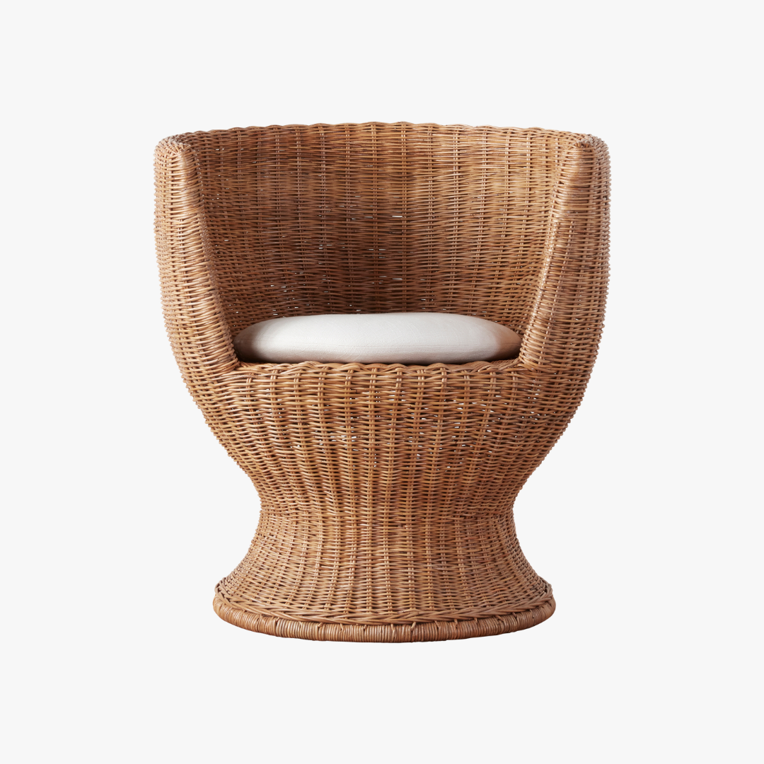 Siena Woven Lounge Chair by Dear Keaton