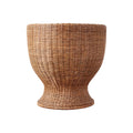 Siena Woven Rattan Lounge Chair back view