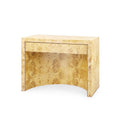 Silas Burl Wood Side Table from Dear Keaton