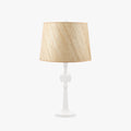 Sol Plaster Lamp with Papyrus Shade