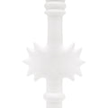 Sol White Plaster Lamp base closeup