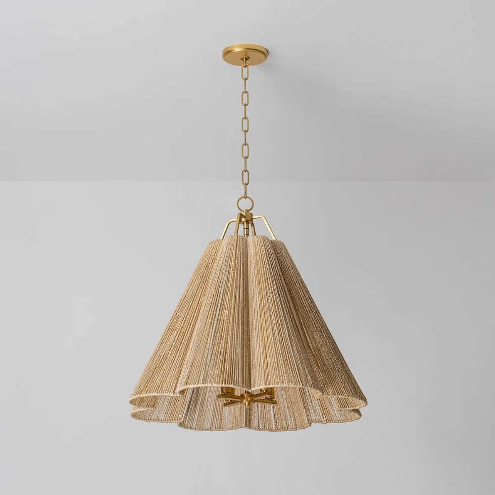 Sonoma Large Abaca Rope Pendant light