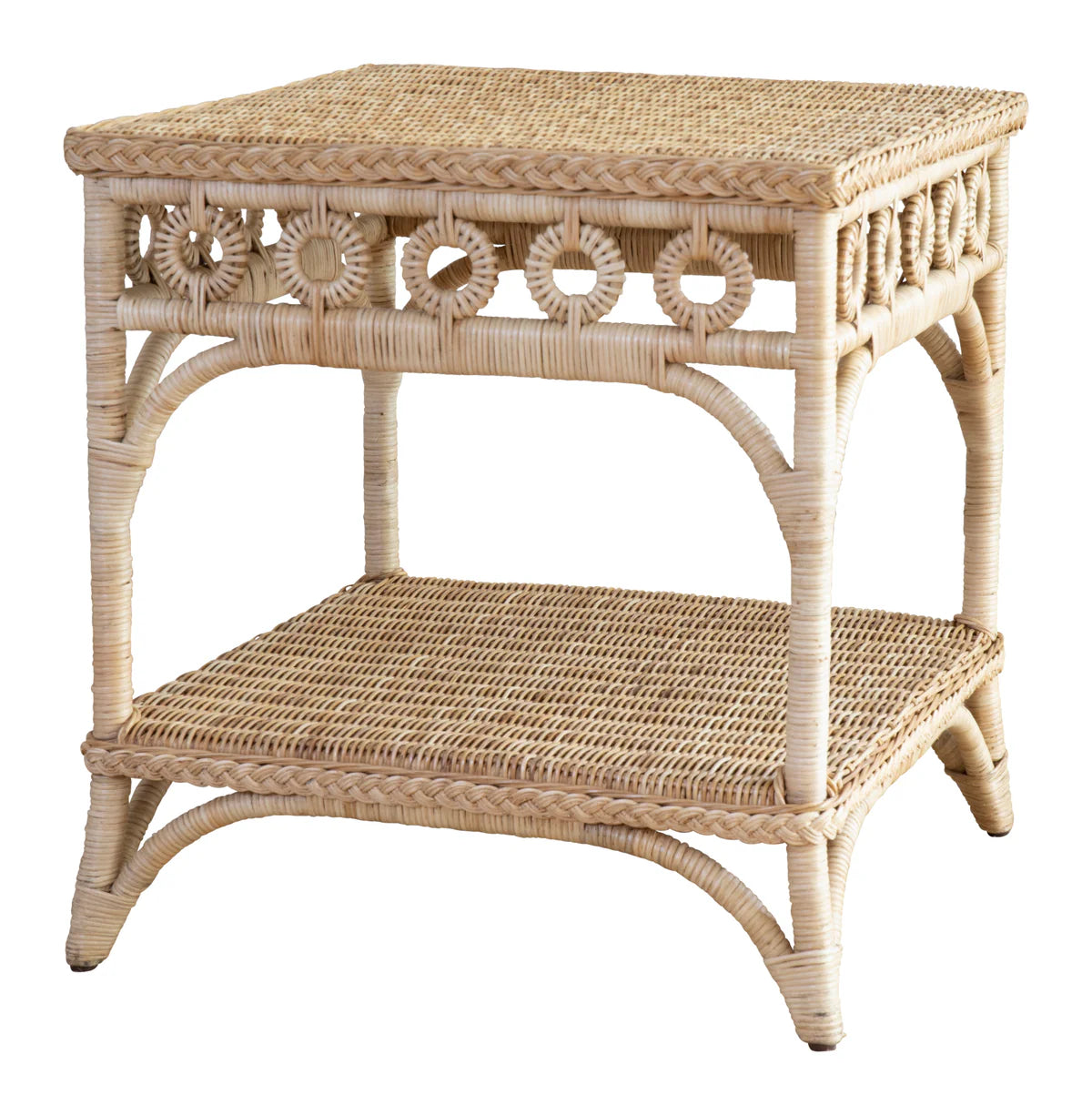 Sorrento Wicker Side Table - Sorrento Wicker Side Table 