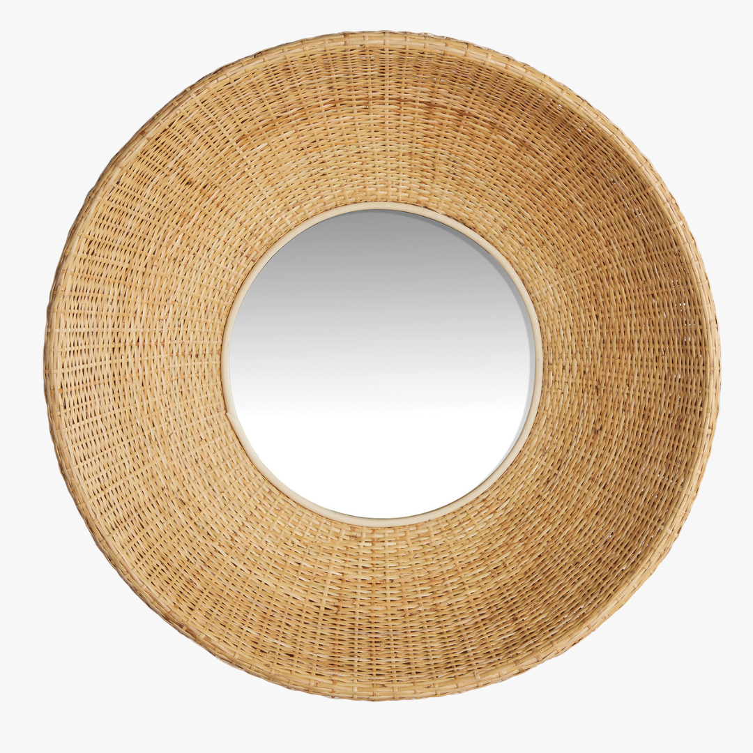 St. Augustine Round Mirror