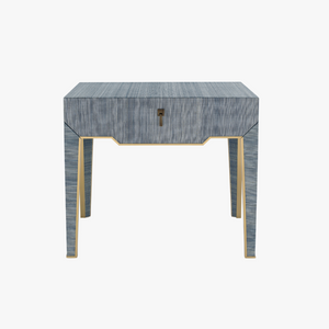 Stanfield Grasscloth Side Table