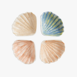 Stoneware Shell Bowl Set