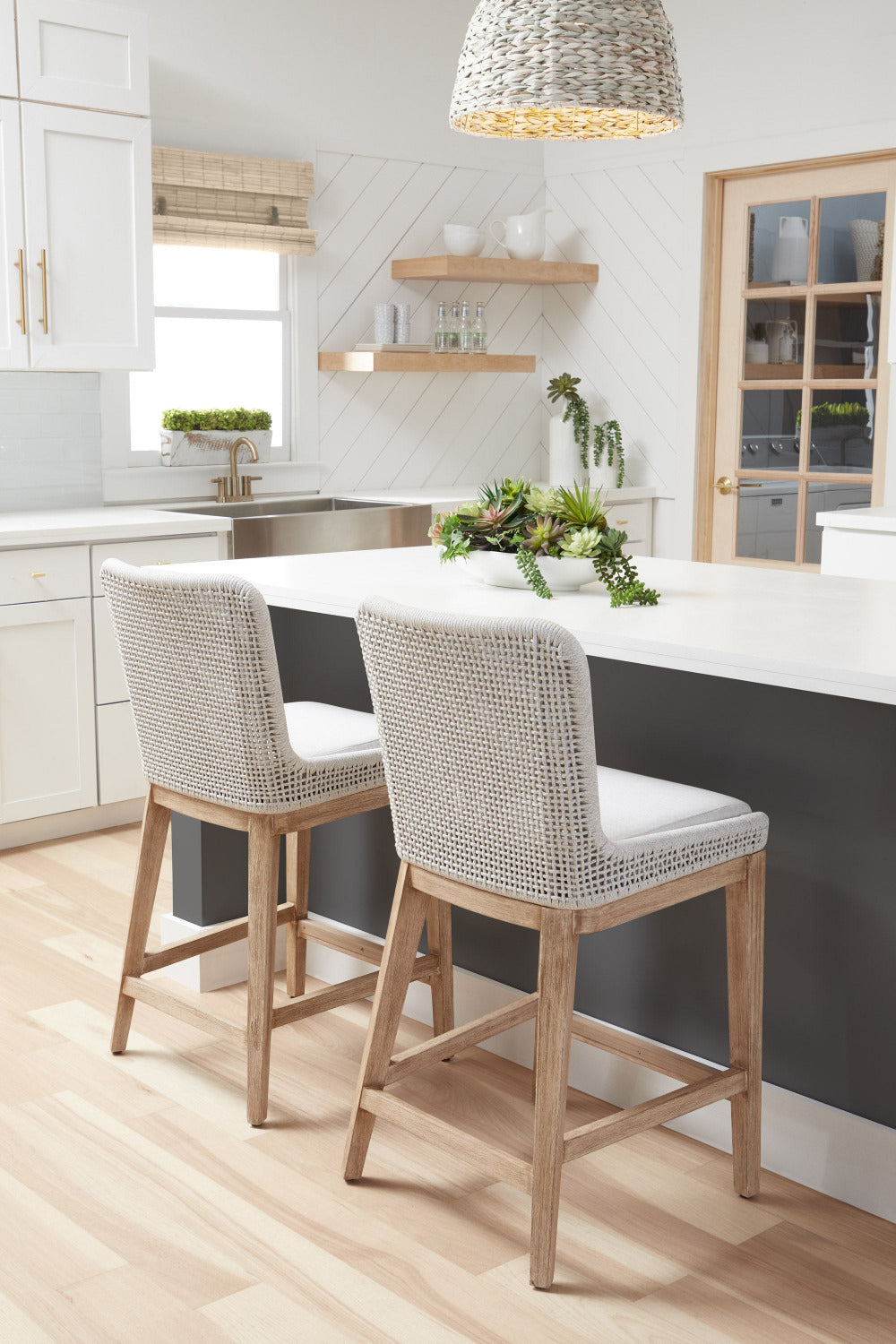 Sullivan Counter Stools in kitchen