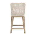 Sullivan Outdoor Counter Stool woven rope back
