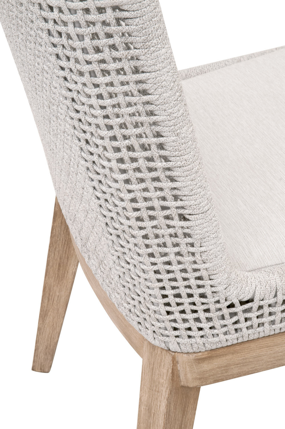 Sullivan Side Chair - Woven Rope closeup