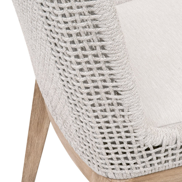 Sullivan Side Chair - Woven Rope closeup