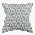 Sundara Azure Pillow Cover - small paisley pattern